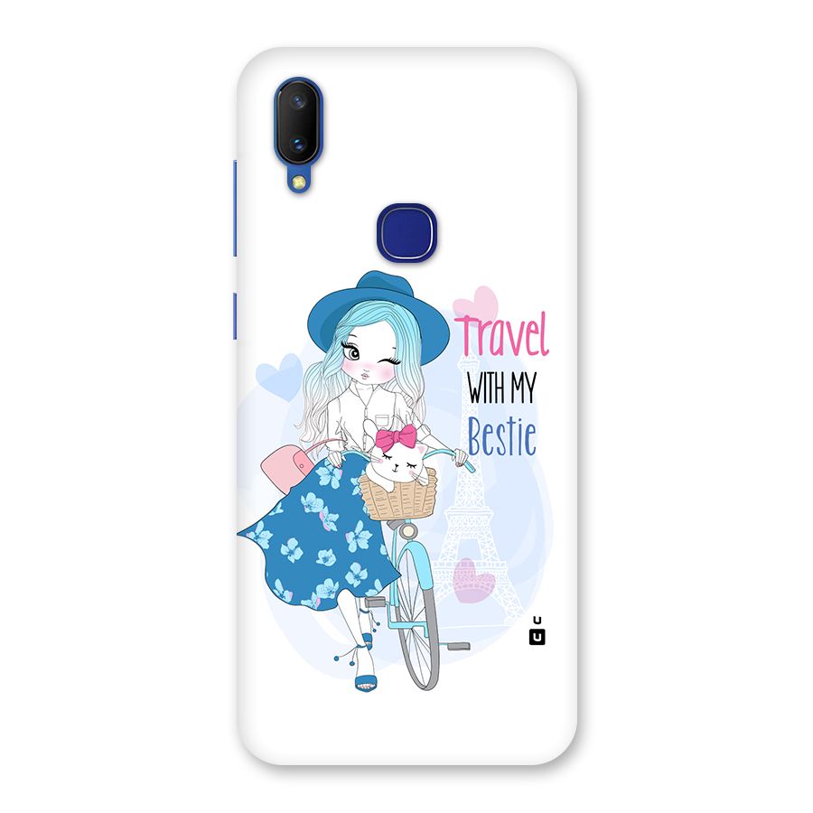 Travel With My Bestie Back Case for Vivo V11
