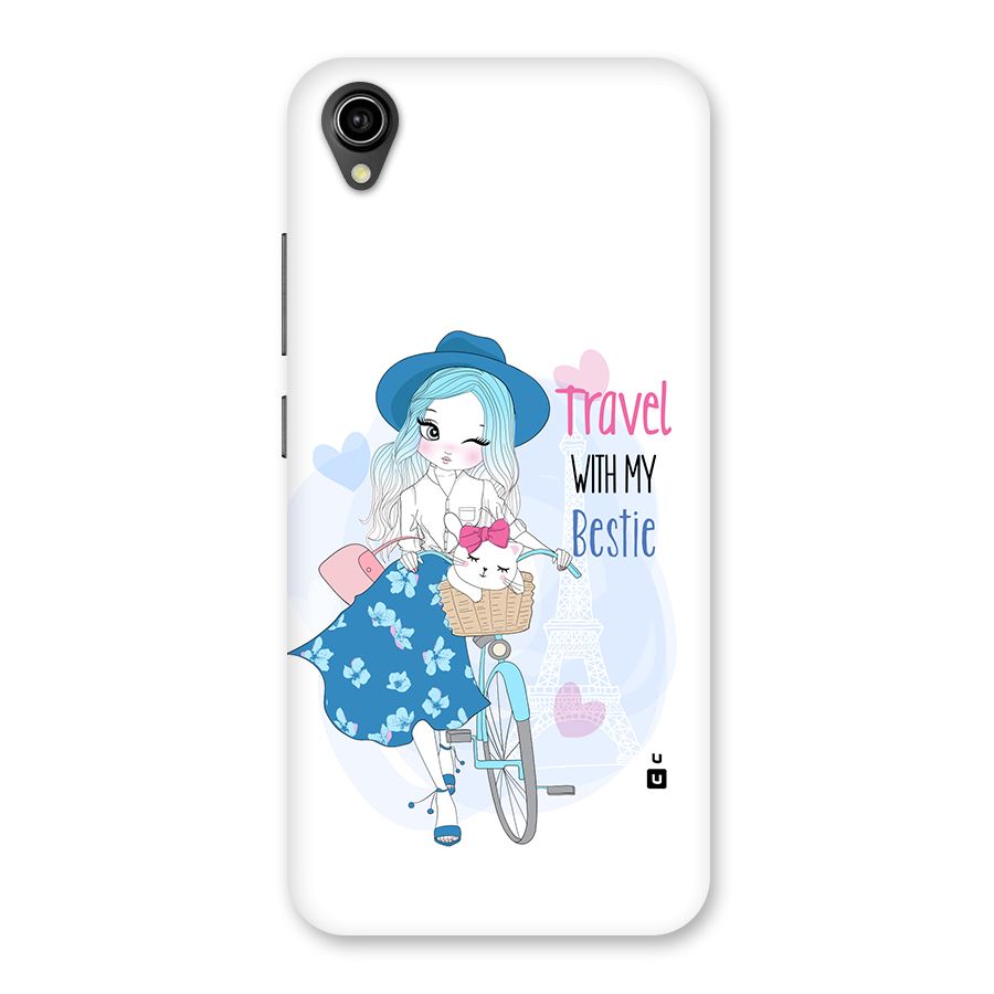 Travel With My Bestie Back Case for Vivo Y90