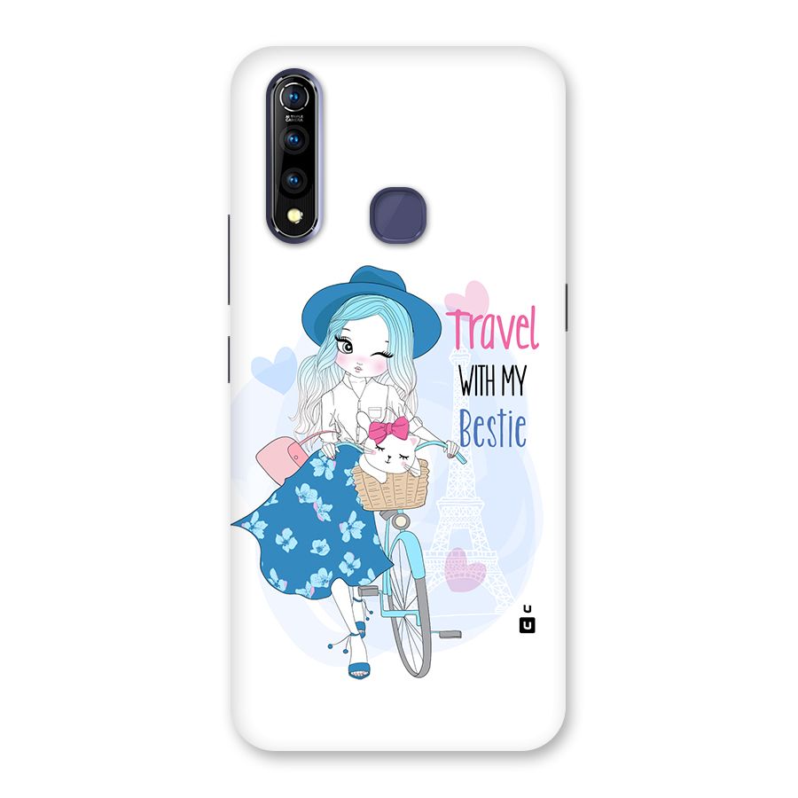 Travel With My Bestie Back Case for Vivo Z1 Pro