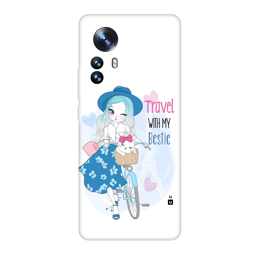 Travel With My Bestie Back Case for Xiaomi 12 Pro