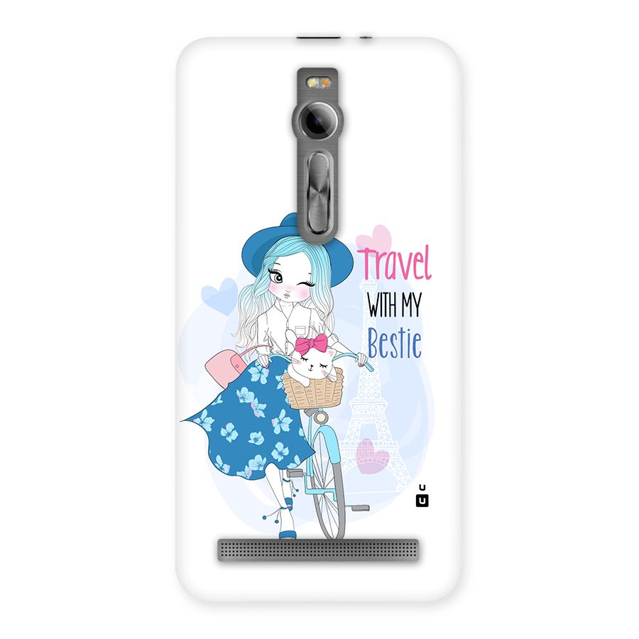 Travel With My Bestie Back Case for Zenfone 2