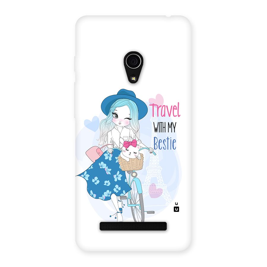 Travel With My Bestie Back Case for Zenfone 5