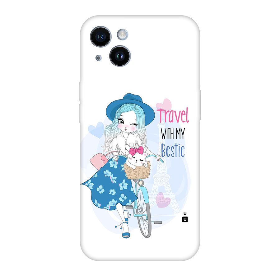 Travel With My Bestie Back Case for iPhone 14