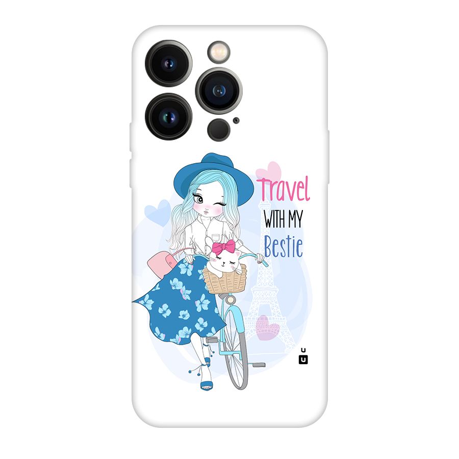 Travel With My Bestie Back Case for iPhone 14 Pro