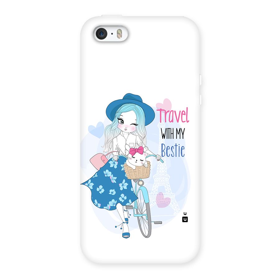 Travel With My Bestie Back Case for iPhone SE 2016