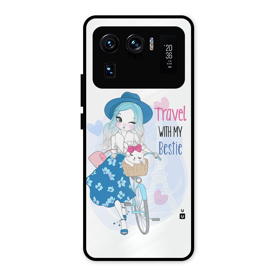 Travel With My Bestie Metal Back Case for Mi 11 Ultra