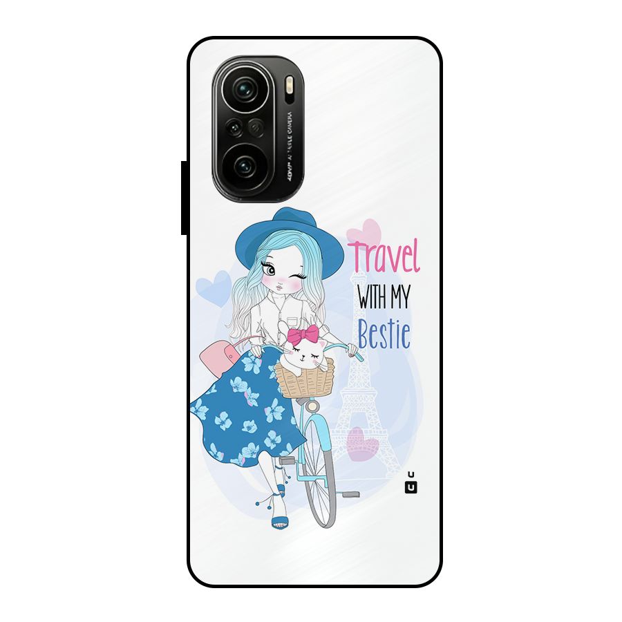 Travel With My Bestie Metal Back Case for Mi 11x