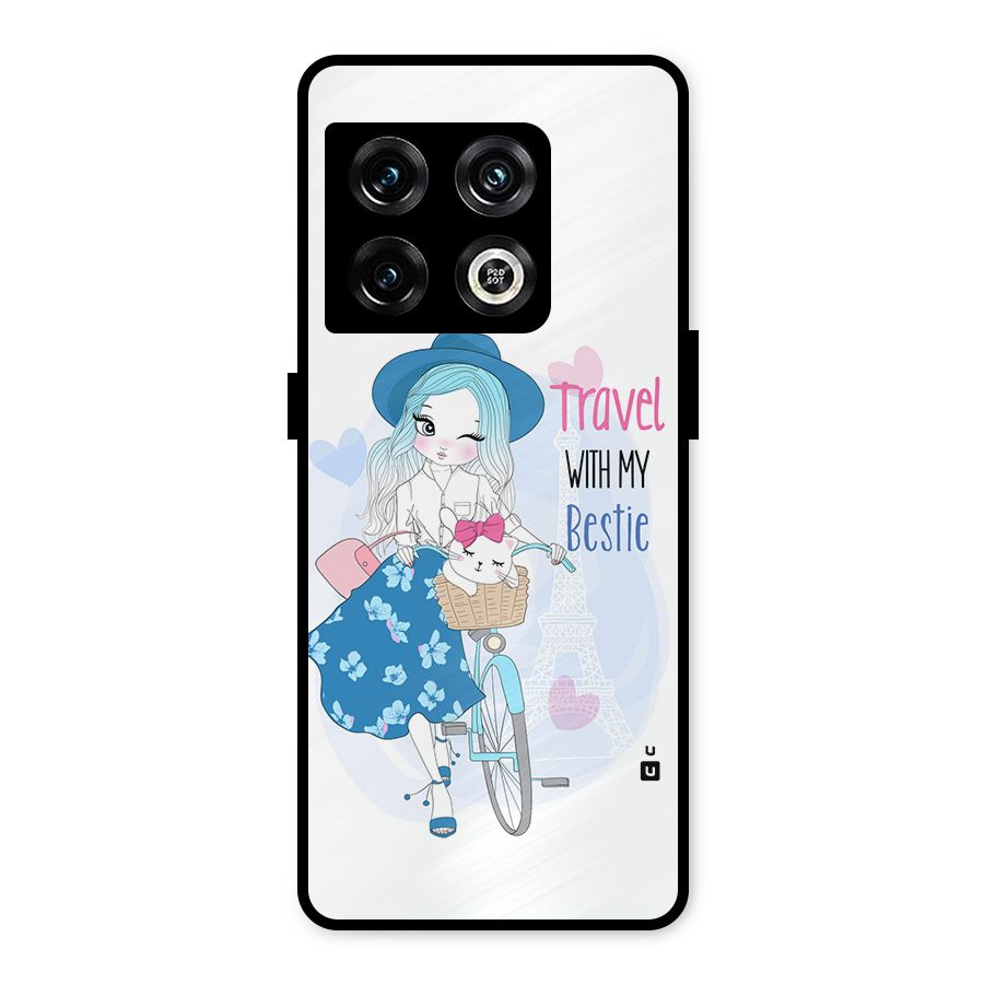 Travel With My Bestie Metal Back Case for OnePlus 10 Pro 5G