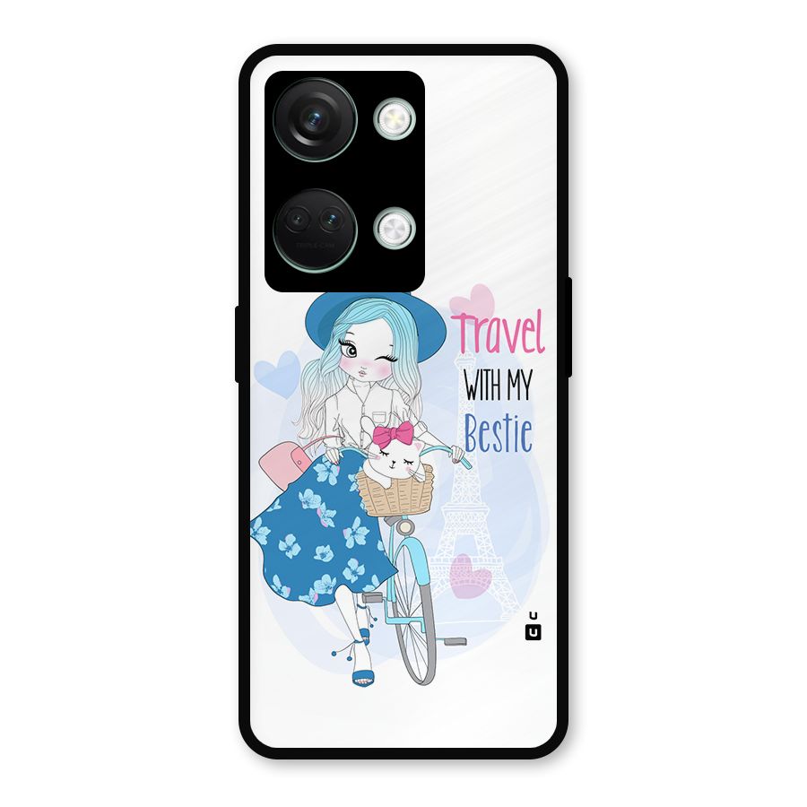 Travel With My Bestie Metal Back Case for OnePlus Nord 3