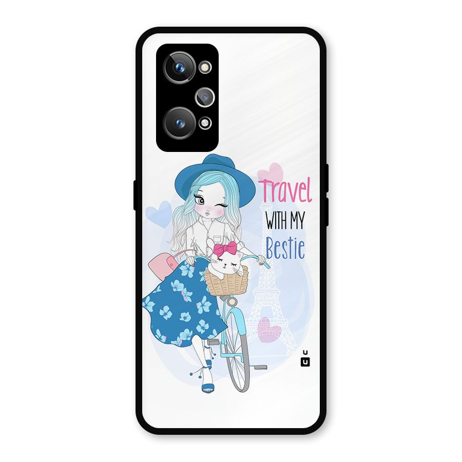 Travel With My Bestie Metal Back Case for Realme GT 2