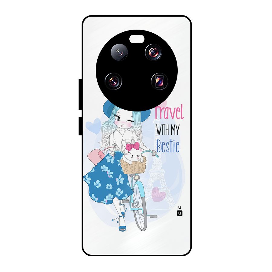 Travel With My Bestie Metal Back Case for Xiaomi 13 Ultra