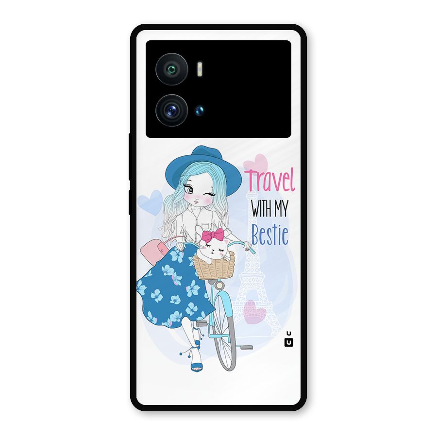 Travel With My Bestie Metal Back Case for iQOO 9 Pro