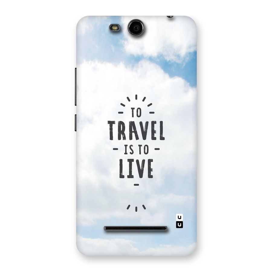Travel is Life Back Case for Canvas Juice 3 Q392