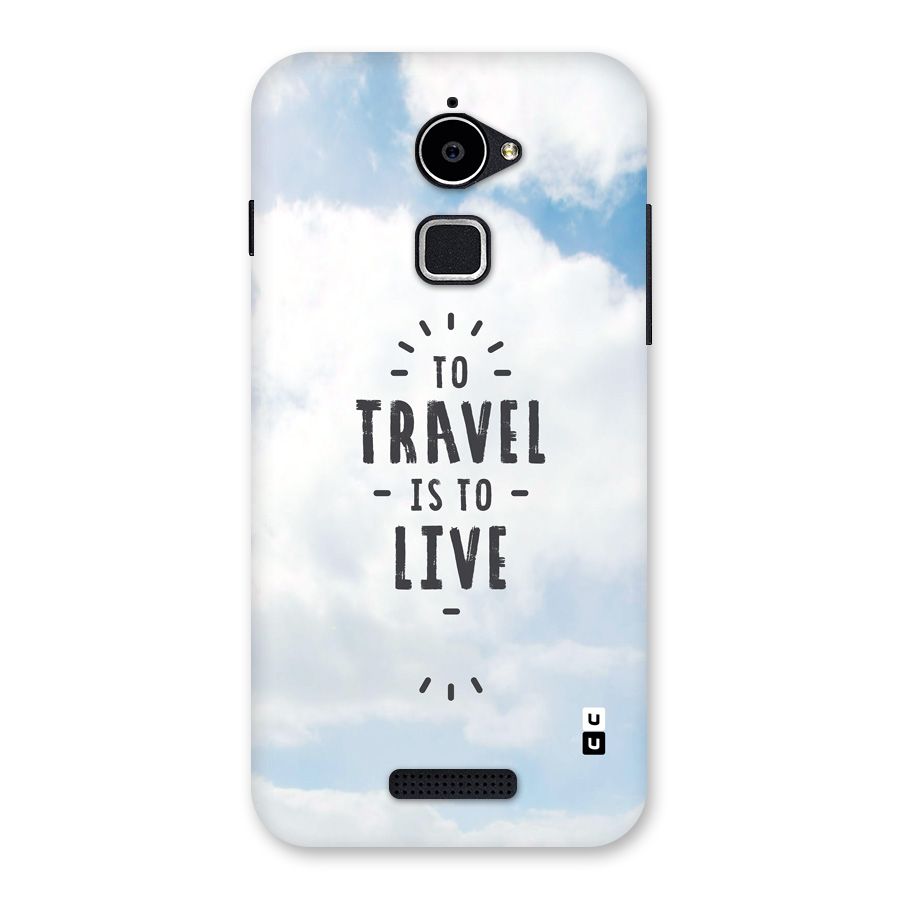 Travel is Life Back Case for Coolpad Note 3 Lite
