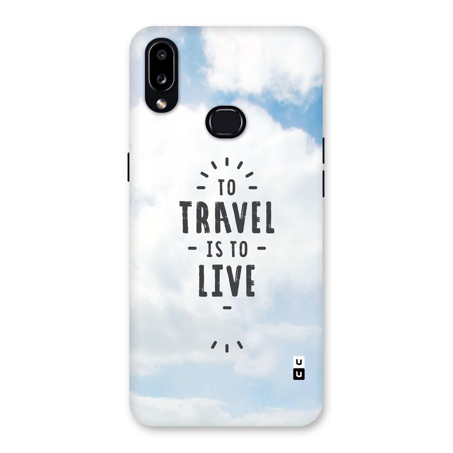 Travel is Life Back Case for Galaxy A10s