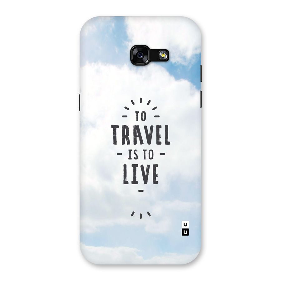 Travel is Life Back Case for Galaxy A5 2017