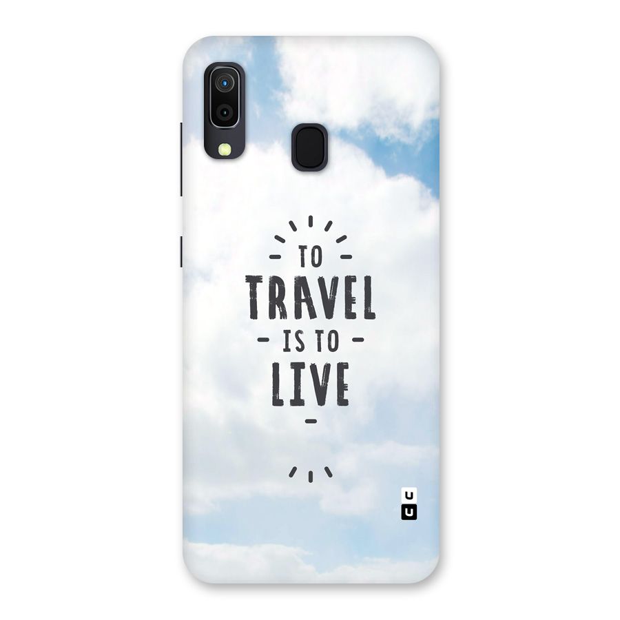 Travel is Life Back Case for Galaxy M10s