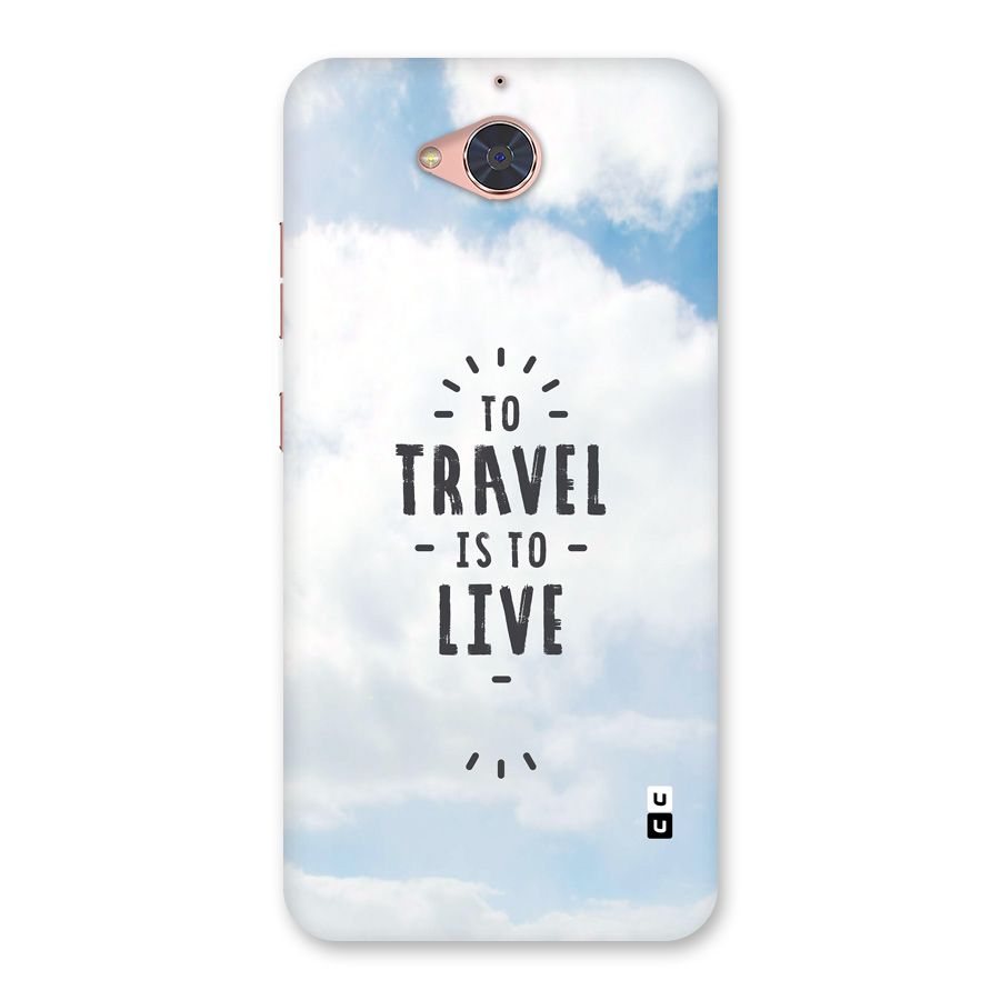 Travel is Life Back Case for Gionee S6 Pro