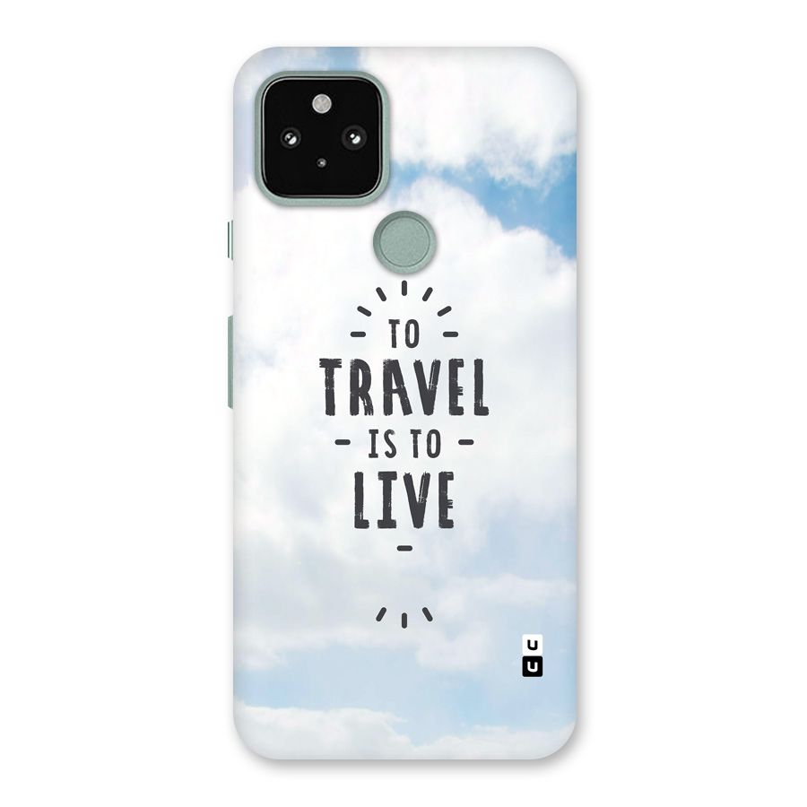 Travel is Life Back Case for Google Pixel 5