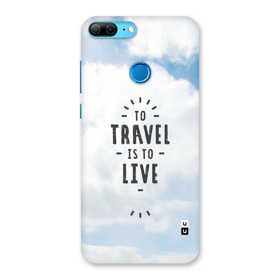 Travel is Life Back Case for Honor 9 Lite