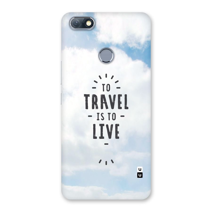 Travel is Life Back Case for Infinix Note 5