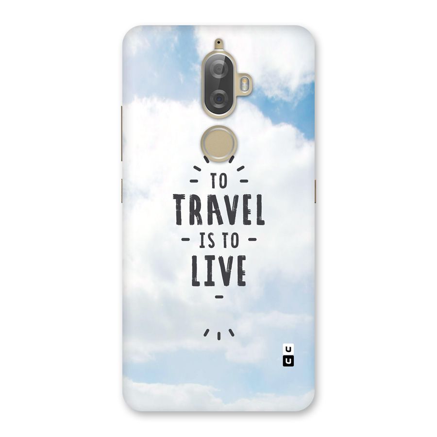 Travel is Life Back Case for Lenovo K8 Plus