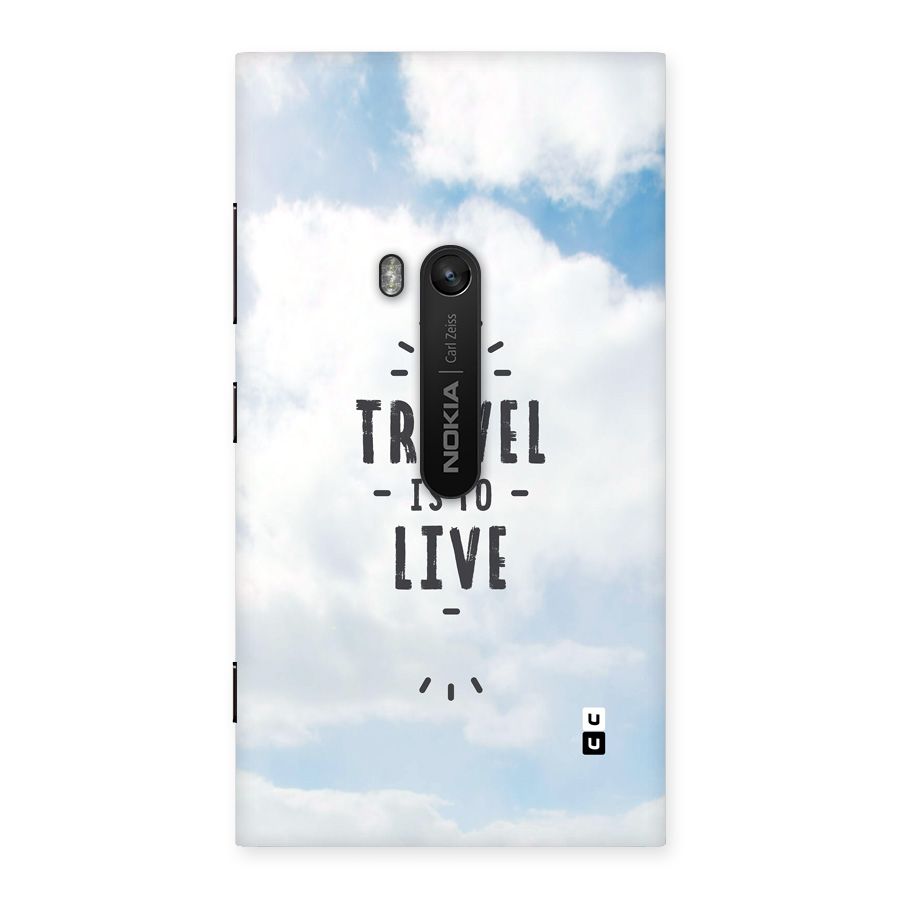 Travel is Life Back Case for Lumia 920
