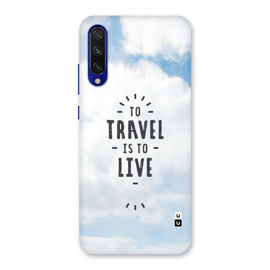 Travel is Life Back Case for Mi A3