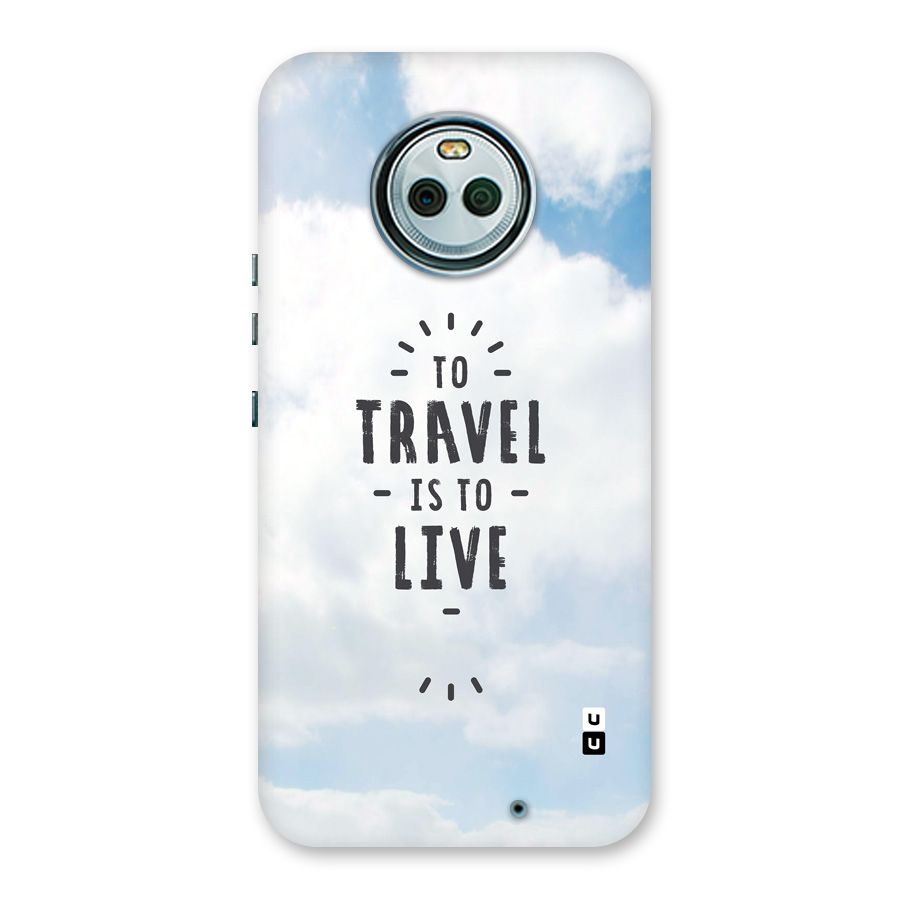 Travel is Life Back Case for Moto X4