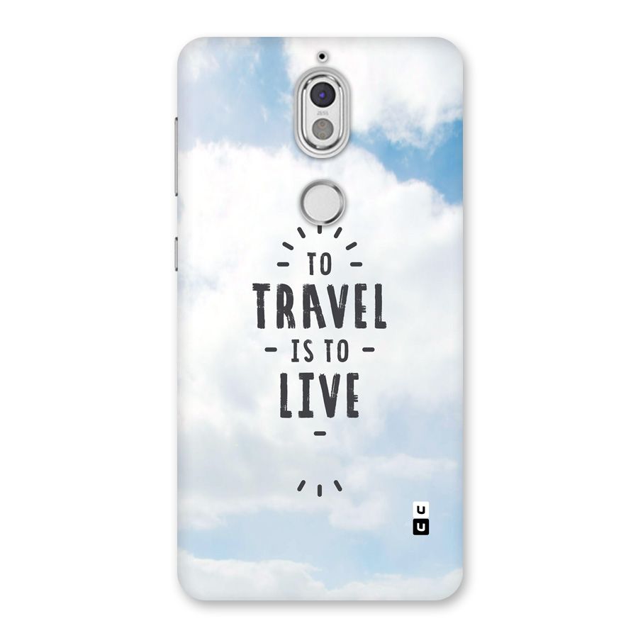 Travel is Life Back Case for Nokia 7