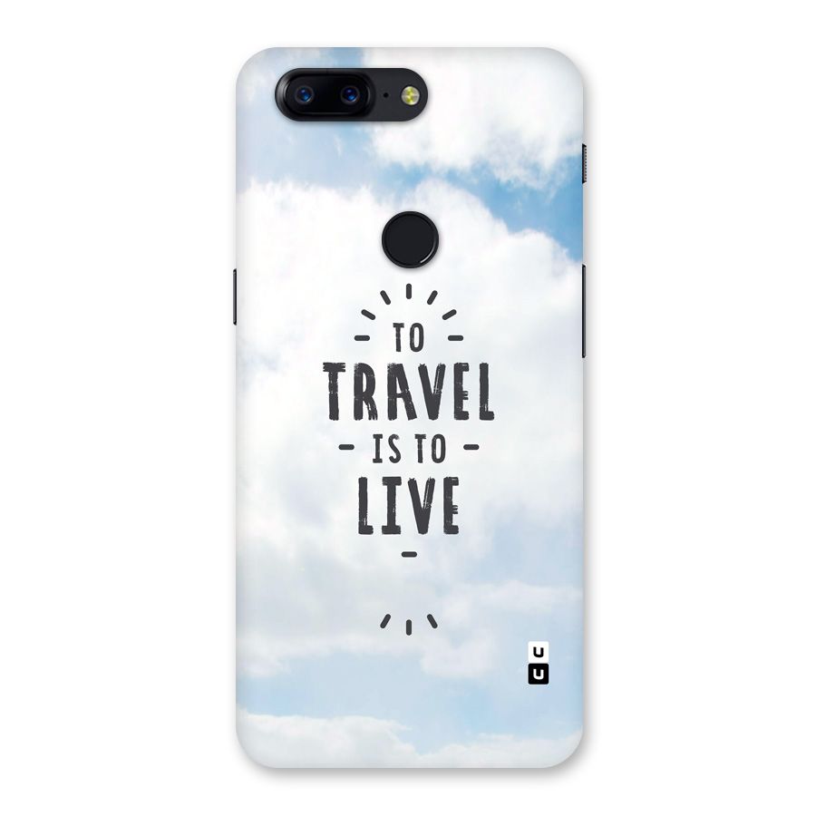 Travel is Life Back Case for OnePlus 5T
