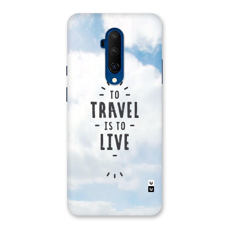 Travel is Life Back Case for OnePlus 7T Pro