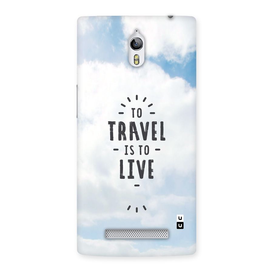 Travel is Life Back Case for Oppo Find 7