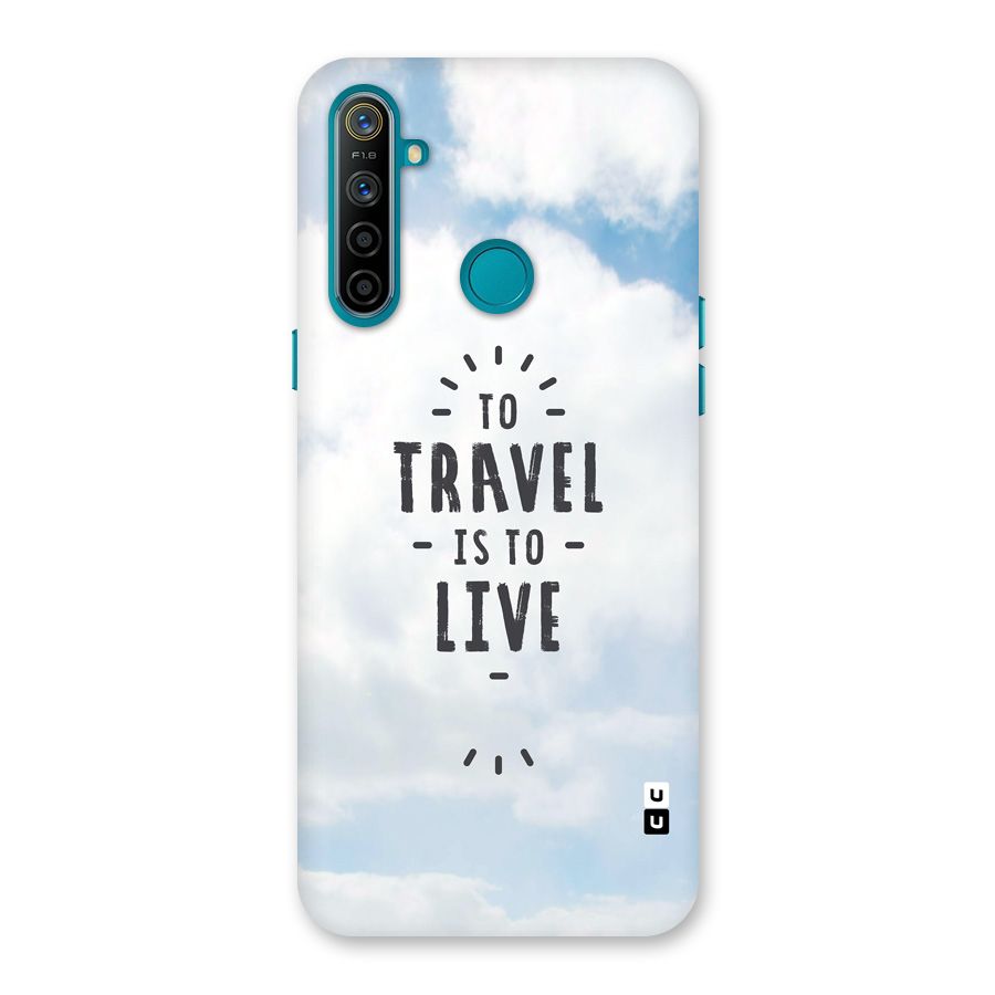 Travel is Life Back Case for Realme 5i
