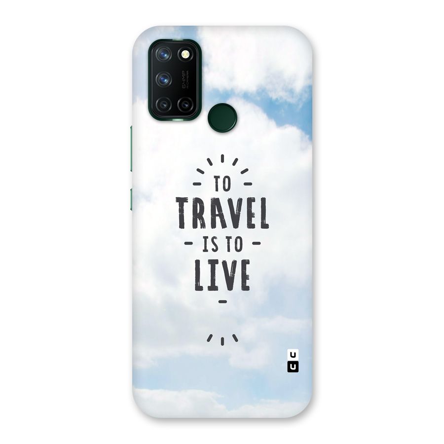 Travel is Life Back Case for Realme 7i