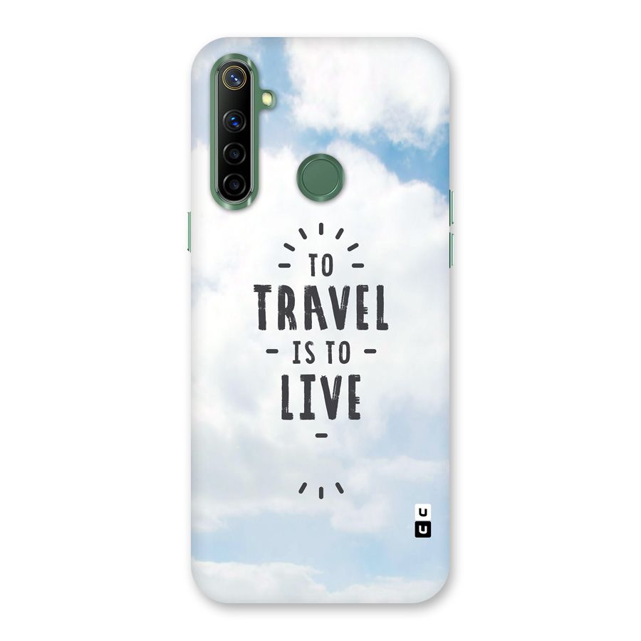 Travel is Life Back Case for Realme Narzo 10