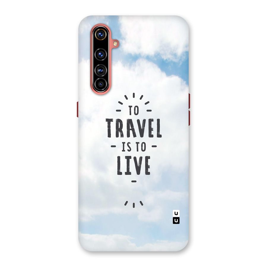 Travel is Life Back Case for Realme X50 Pro