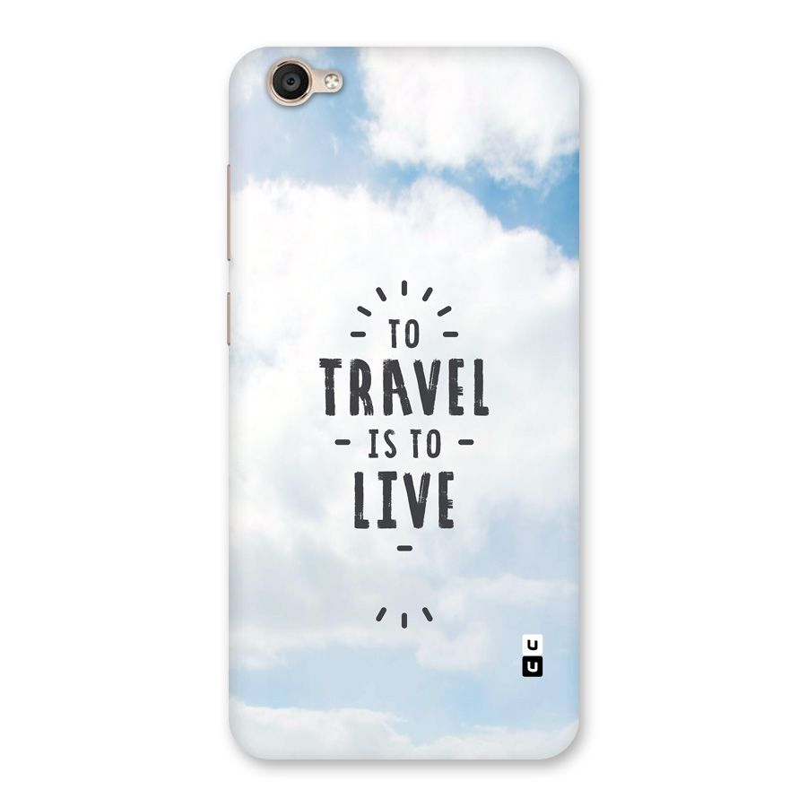 Travel is Life Back Case for Vivo Y55s