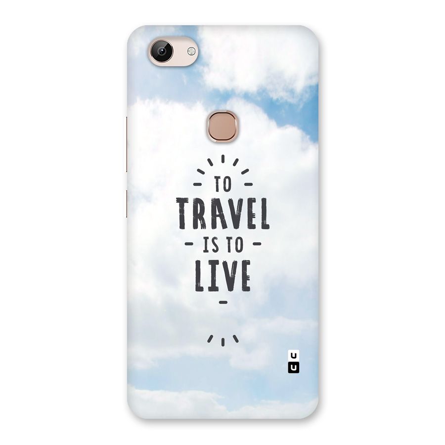 Travel is Life Back Case for Vivo Y83
