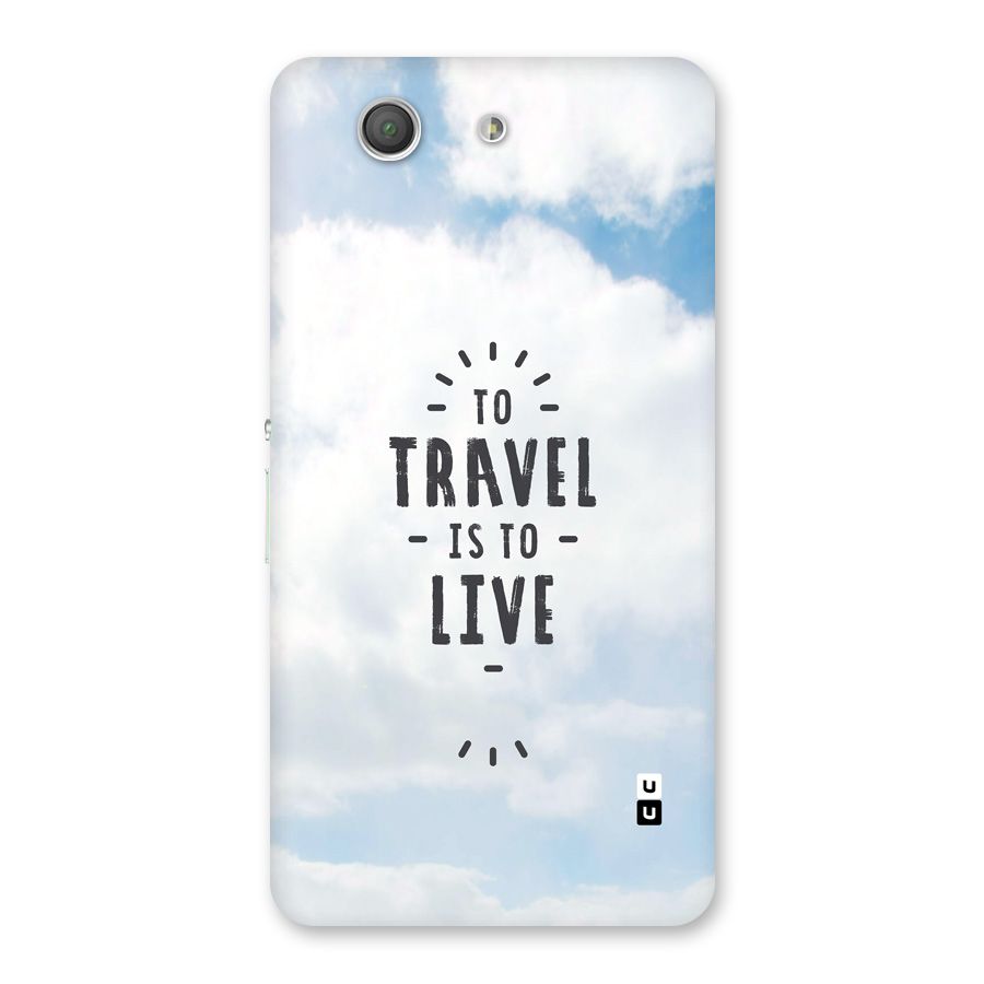 Travel is Life Back Case for Xperia Z3 Compact