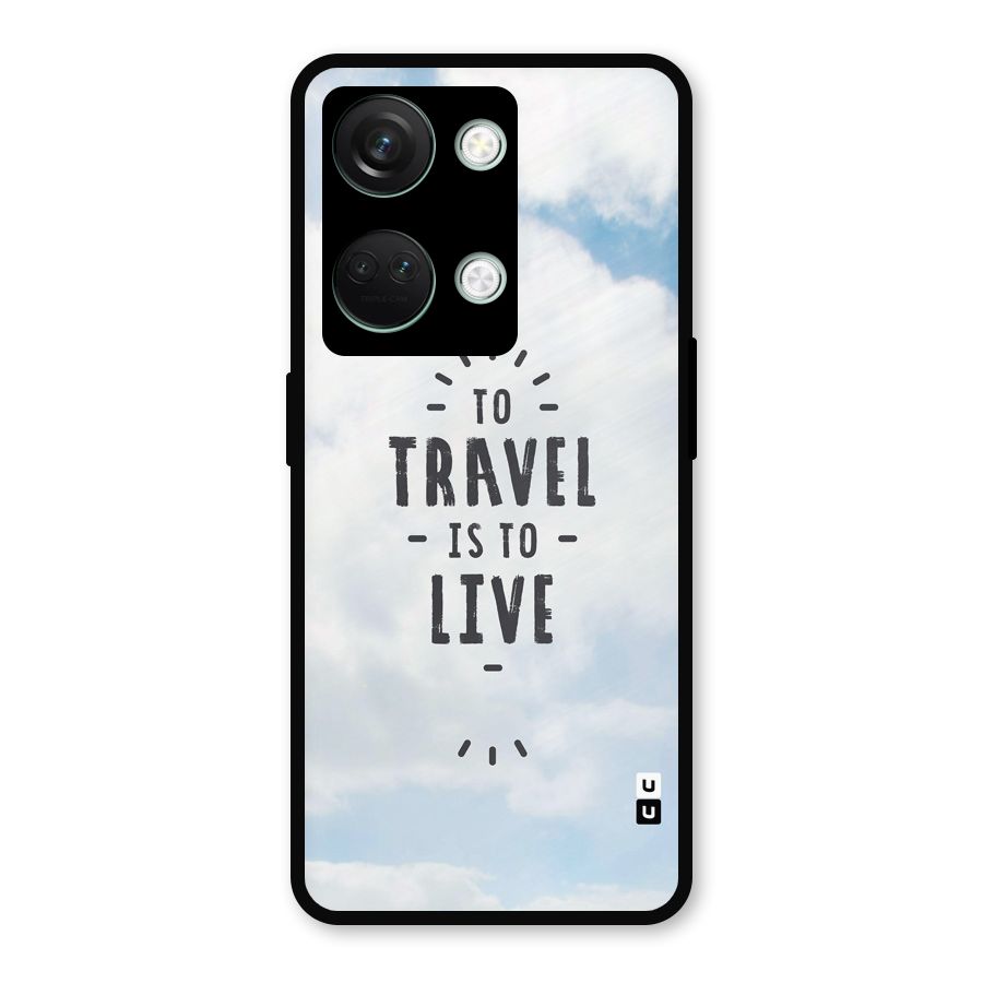 Travel is Life Metal Back Case for OnePlus Nord 3