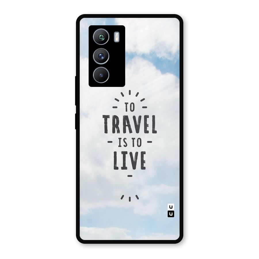 Travel is Life Metal Back Case for iQOO 9 SE