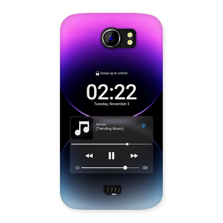 Trending Music Back Case for Canvas 2 A110