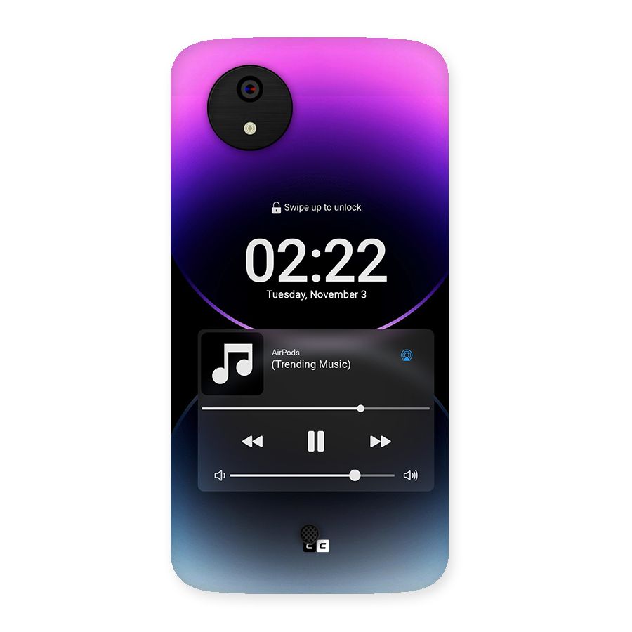 Trending Music Back Case for Canvas A1  AQ4501