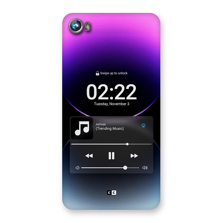 Trending Music Back Case for Canvas Fire 4 (A107)