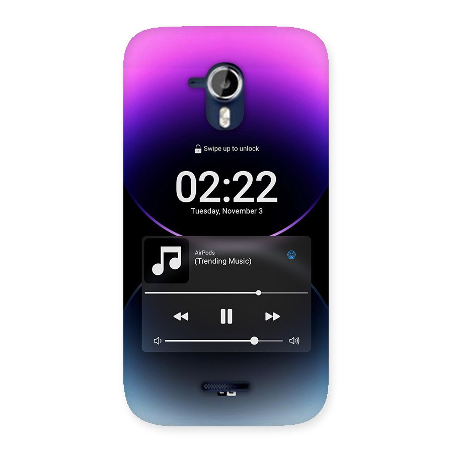 Trending Music Back Case for Canvas Magnus A117