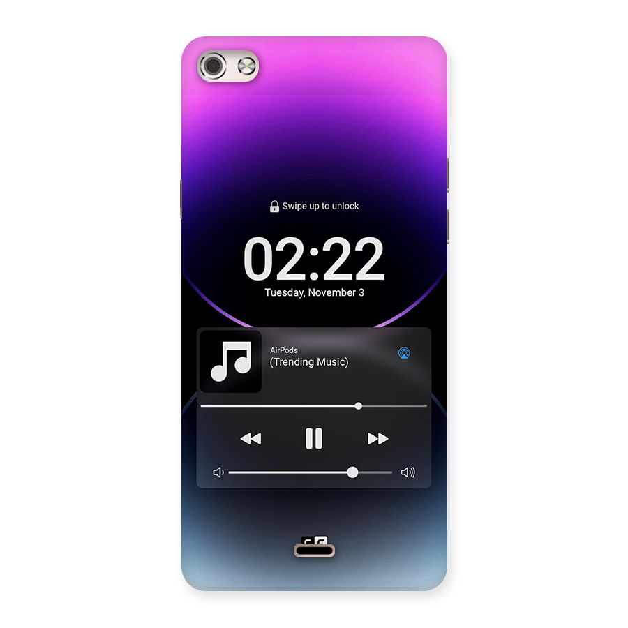 Trending Music Back Case for Canvas Silver 5