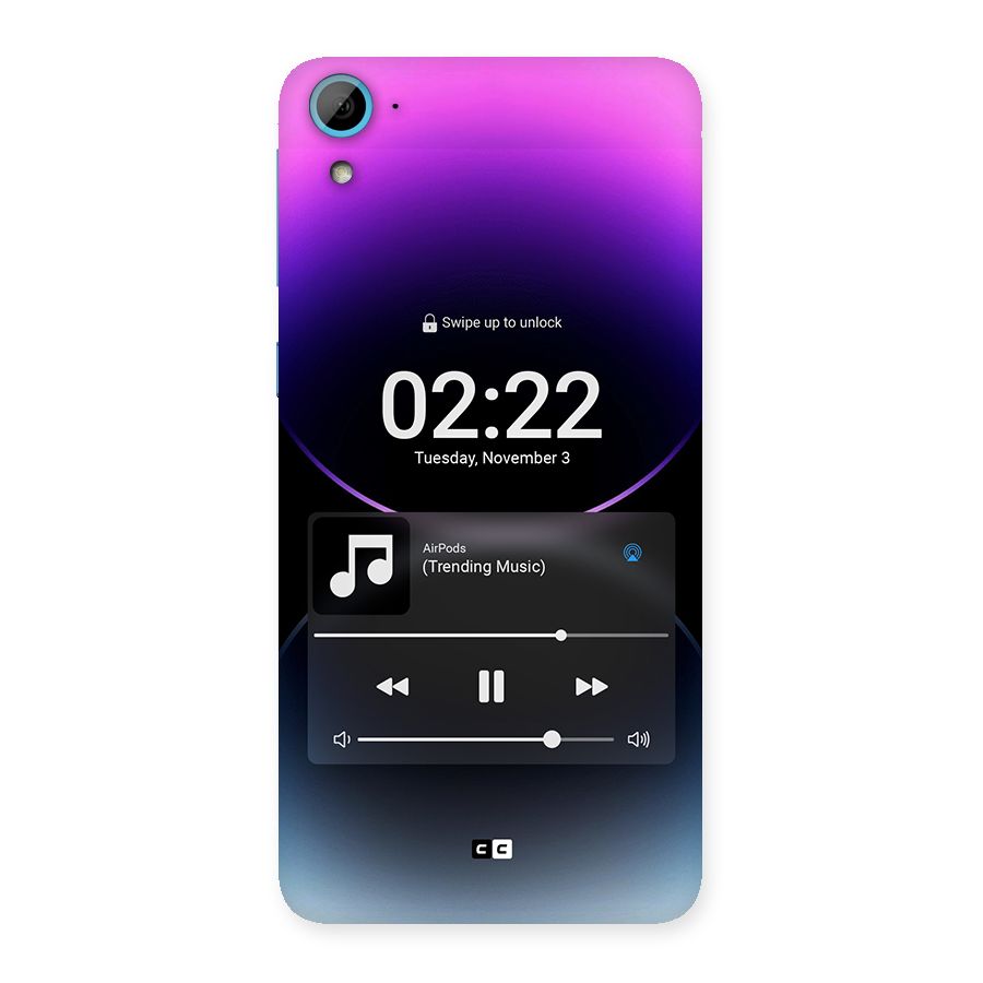 Trending Music Back Case for Desire 826