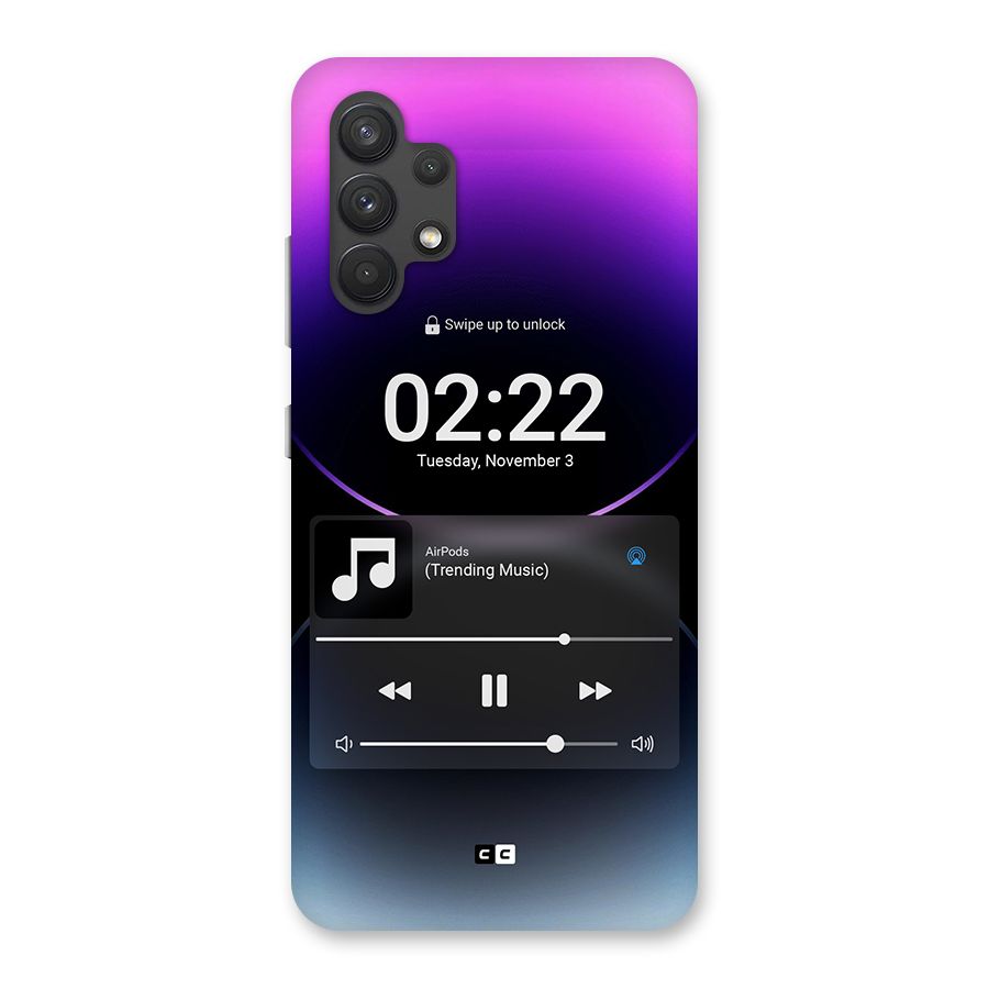 Trending Music Back Case for Galaxy A32