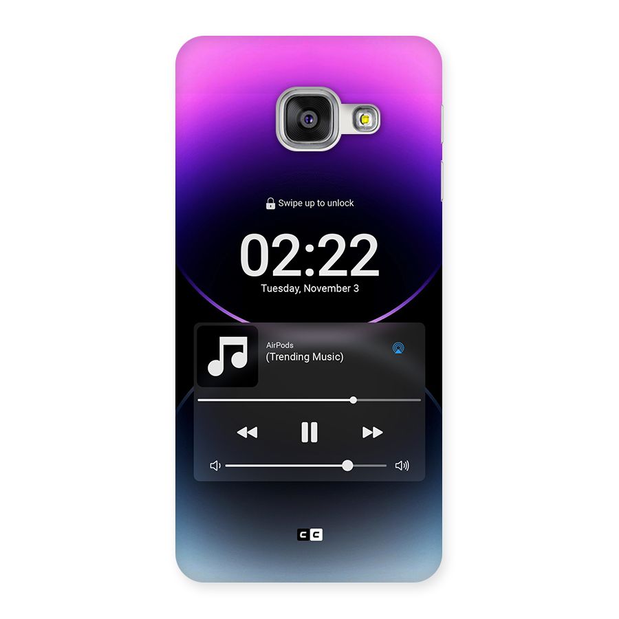 Trending Music Back Case for Galaxy A3 (2016)